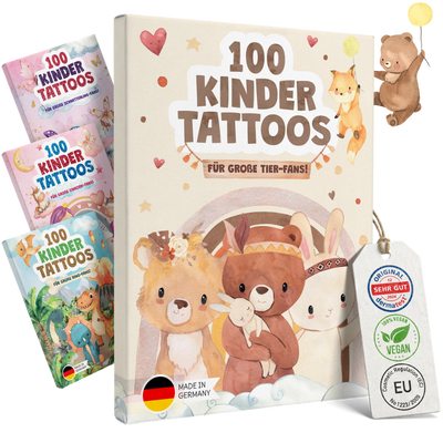 Kindertattoos Tiere