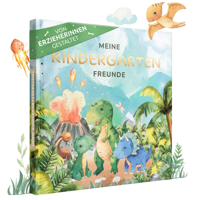 Freundebuch Kindergarten Dino