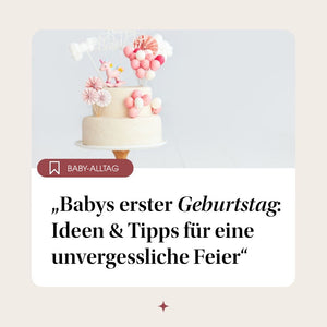 Babys erster Geburtstag Ideen