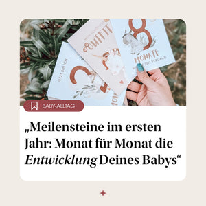 Meilensteine im ersten lebensjahr