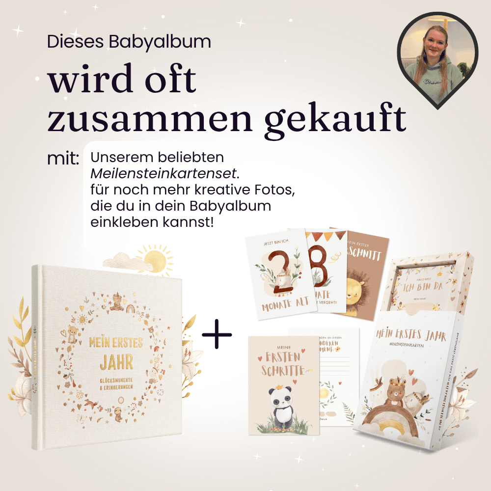 Babyalbum Boho (Leinen)