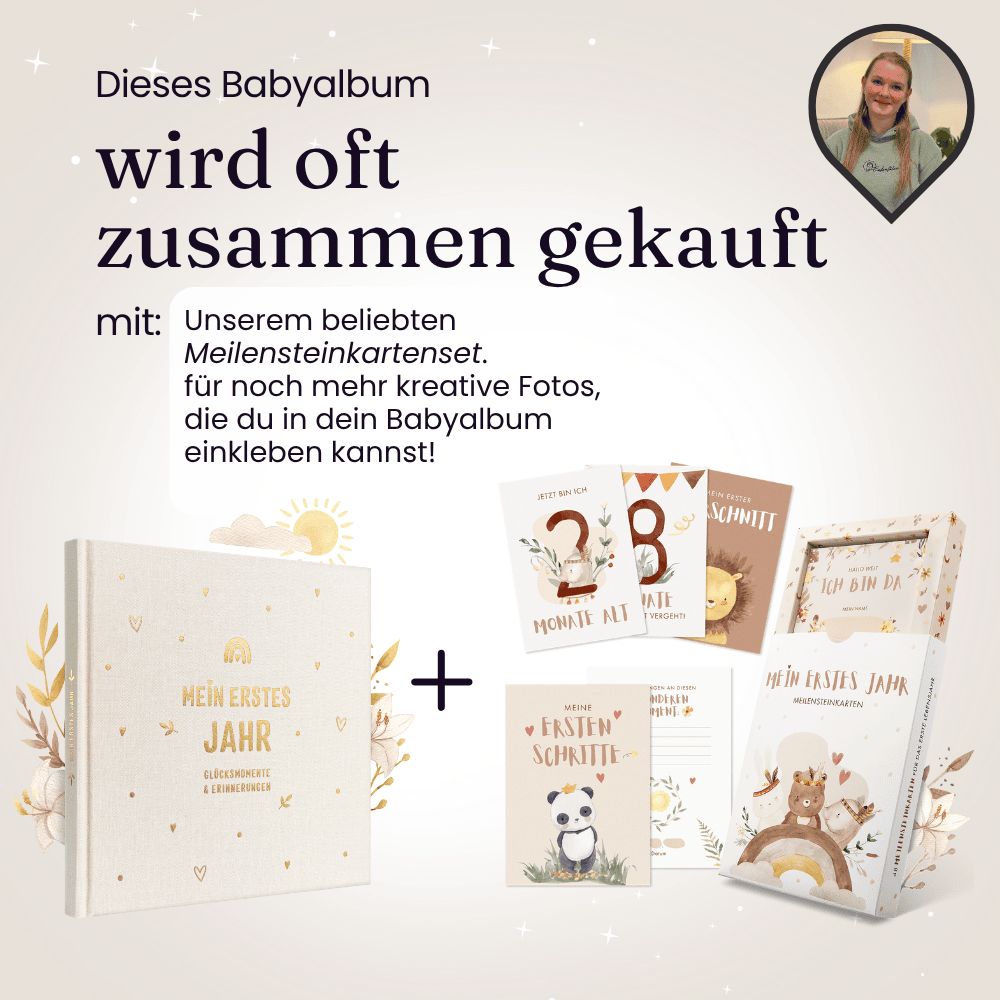 Babyalbum Boho Pure (Leinen)