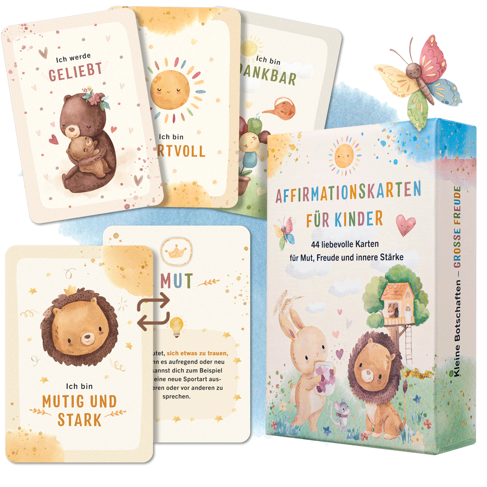 Affirmationskarten für Kinder