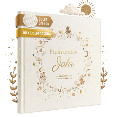 Babyalbum Scandi (Leinen)