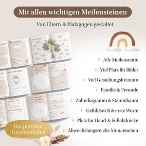Babybalbum mein erstes jahr