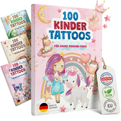 Kindertattoos Einhorn