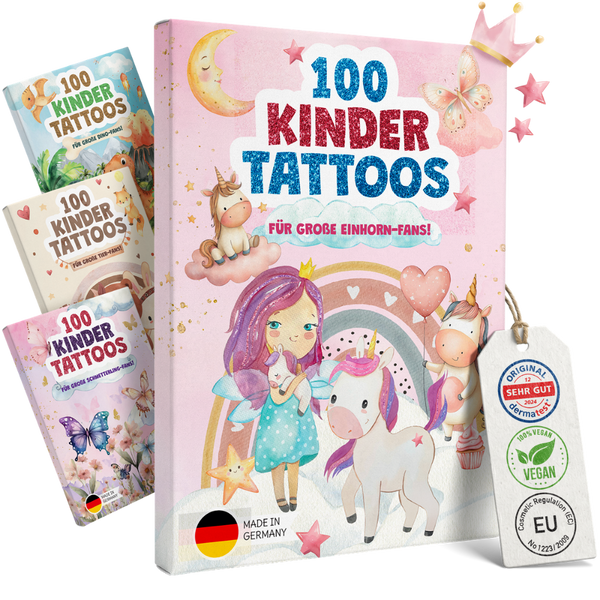 Kindertattoos Einhorn