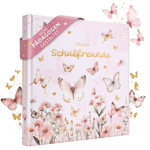 Freundebuch Schule "Schmetterlinge"