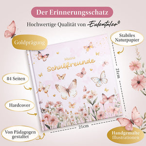 Freundebuch Schule "Schmetterlinge"