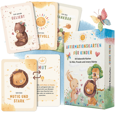 Affirmationskarten für Kinder