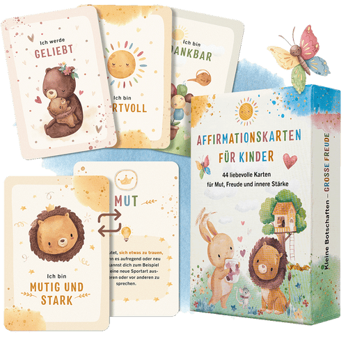 Affirmationskarten für Kinder