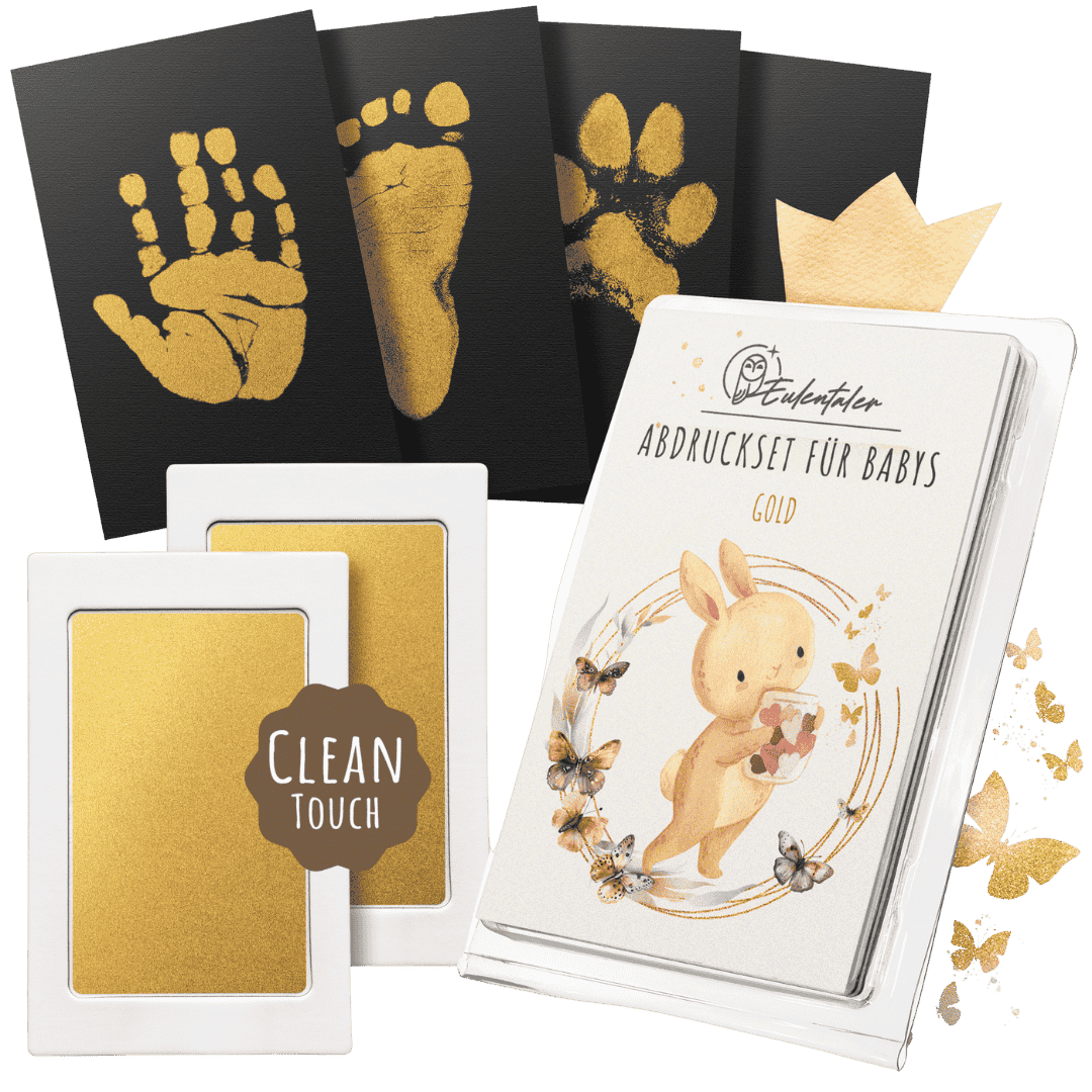 Abdruckset Baby Gold (0-6 Monate)