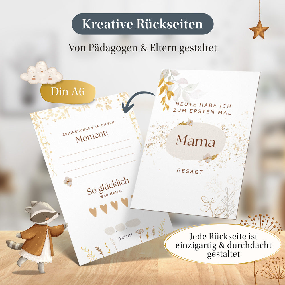 Meilensteinkarten "Mein erstes Jahr"