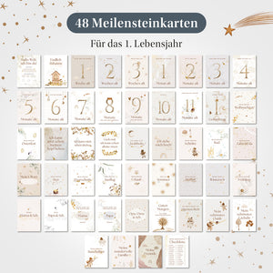 Meilensteinkarten "Mein erstes Jahr"