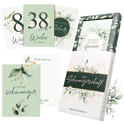 Meilensteinkarten Schwangerschaft