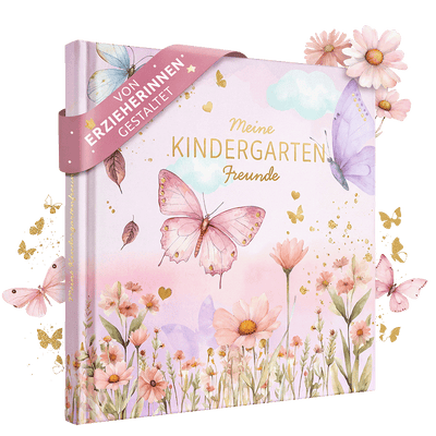Freundebuch Kindergarten Schmetterling