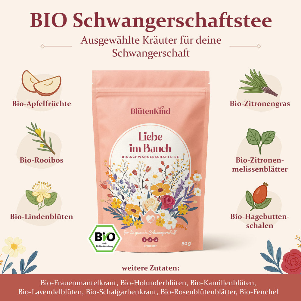 BIO Schwangerschafts-Tee "Liebe im Bauch"
