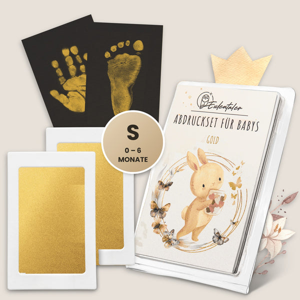 Abdruckset Baby Gold (0-6 Monate)