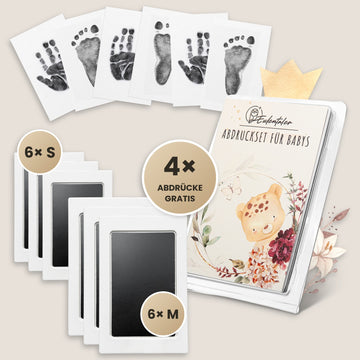 Abdruckset Baby Komplettset (24 Abdrücke)