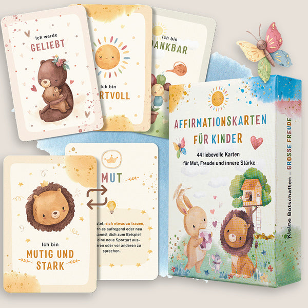 Affirmationskarten für Kinder