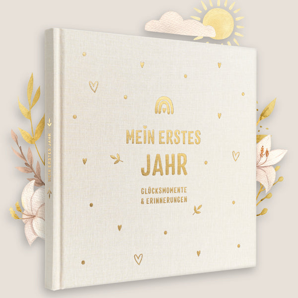 Babyalbum Boho Pure (Leinen)