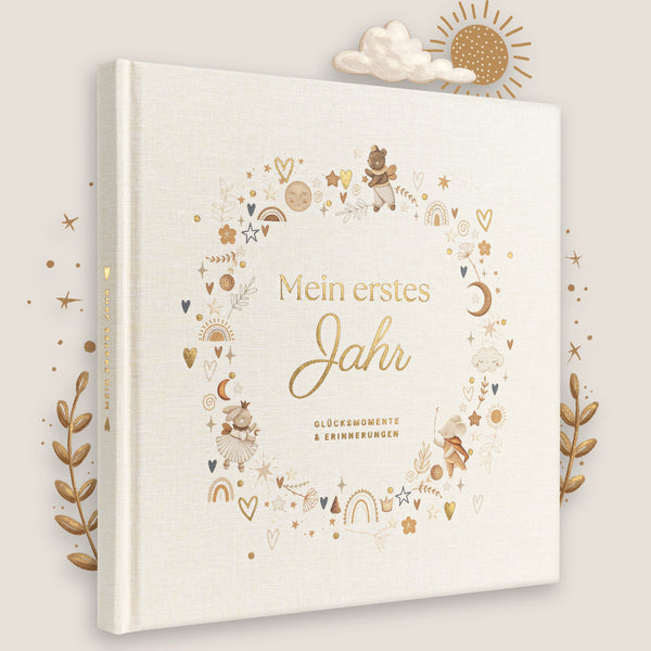 Babyalbum Scandi (Leinen)