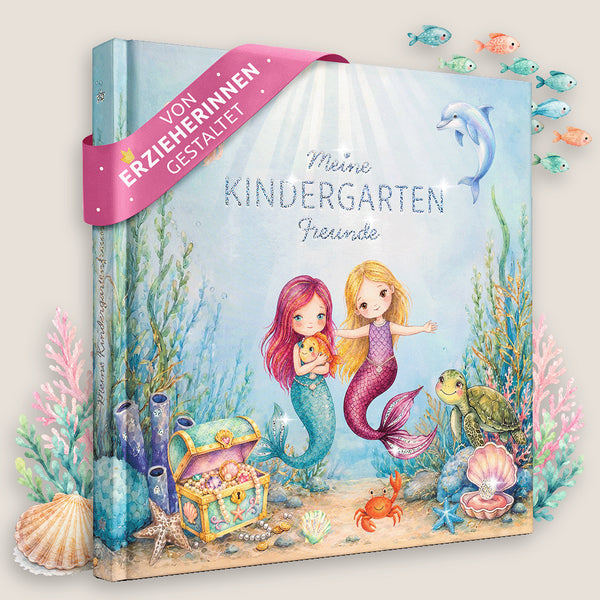 Freundebuch Kindergarten Meerjungfrau