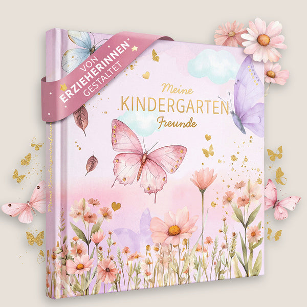 Freundebuch Kindergarten Schmetterling