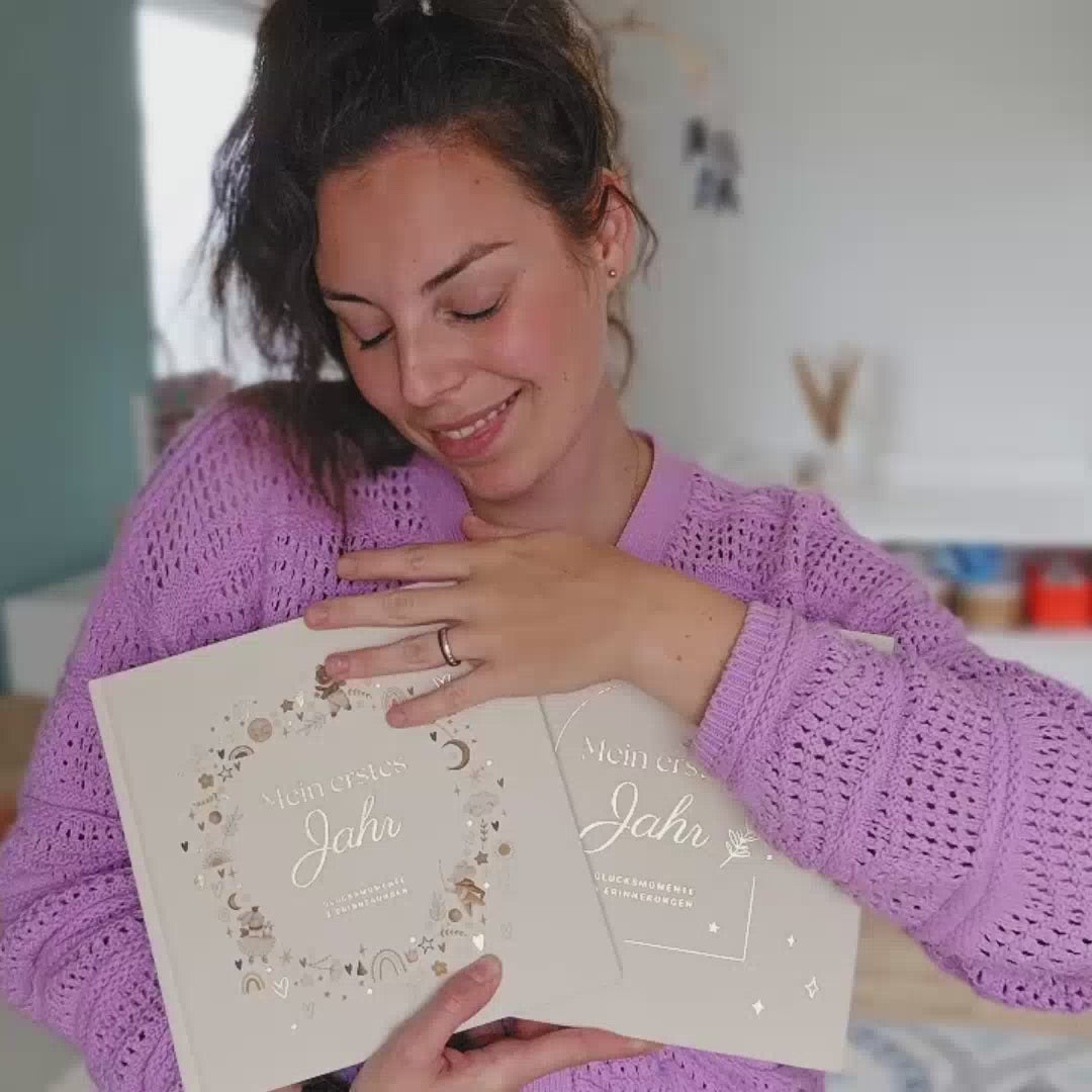 Babyalbum Scandi Mein erstes Jahr
